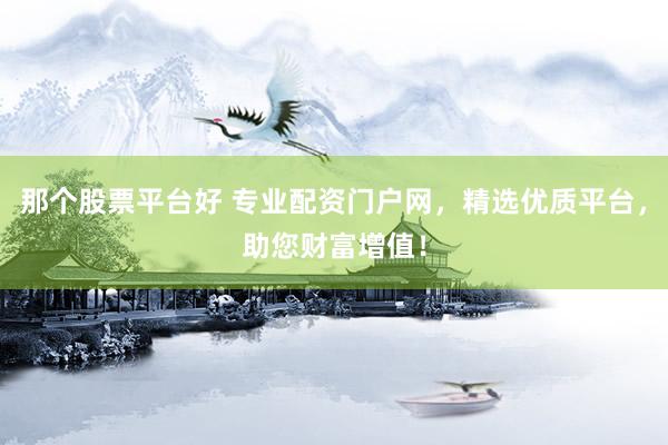 那個股票平臺好 專業配資門戶網，精選優質平臺，助您財富增值！